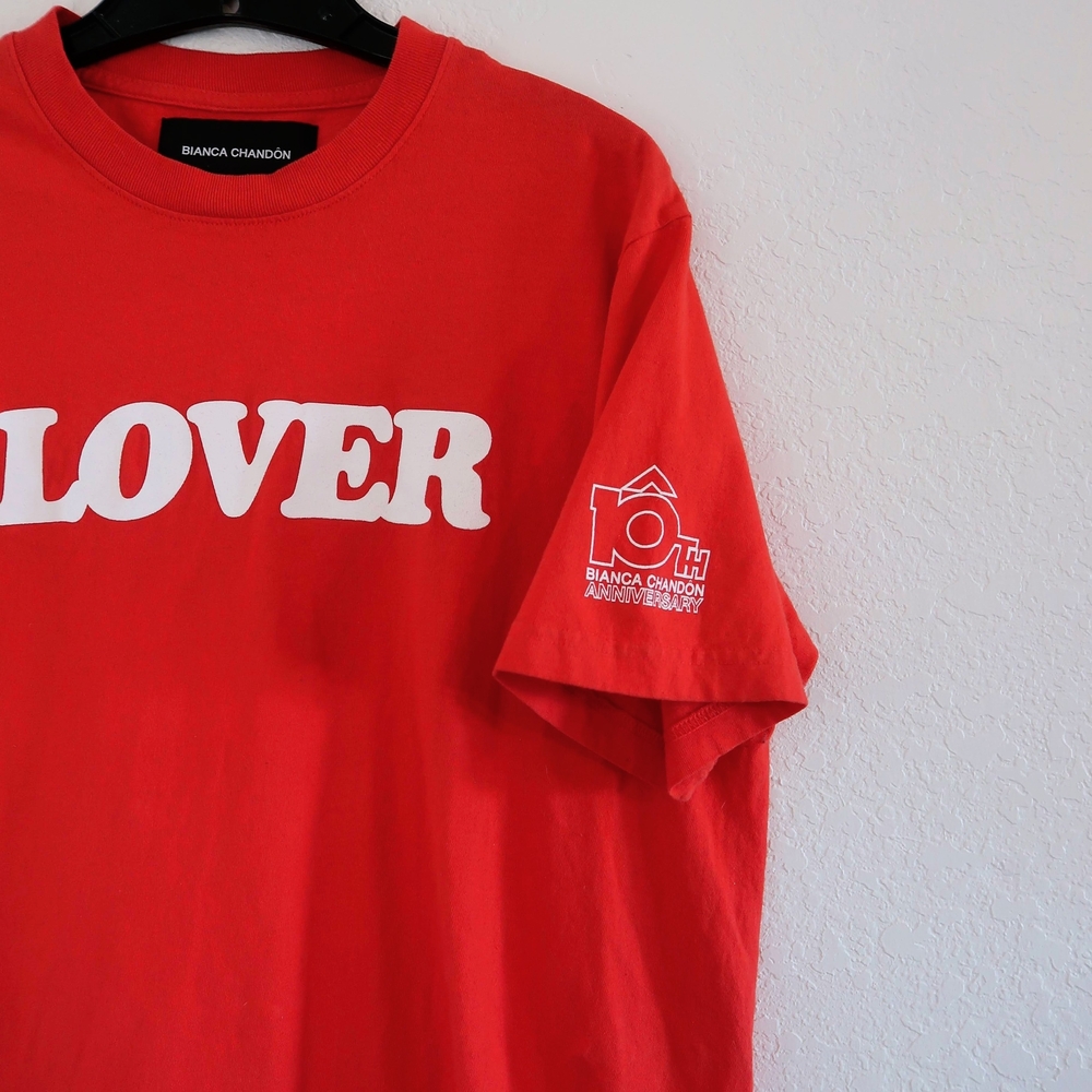 Bianca Chandon Lover 10th Anniversary T-Shirt Size Medium - Picture 5 of 10